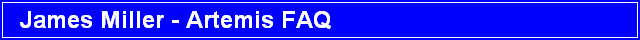 James Miller - Artemis FAQ