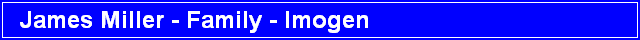 James Miller - Family - Imogen