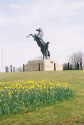 Horse and Groom Statue at Newmarket - 2005